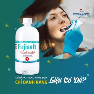 Thùng 12 Chai Nước Súc Miệng Fujisat Biển or Fujisat The Mát 680ml Chăm sóc răng miệng, sát khuẩn vòm họng giảm đau họng