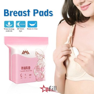 Miếng đệm cho con bú FILL, Tấm lót cho con bú dùng một lần mềm thoáng khí, Miếng lót sữa thoải mái siêu mỏng sau sinh