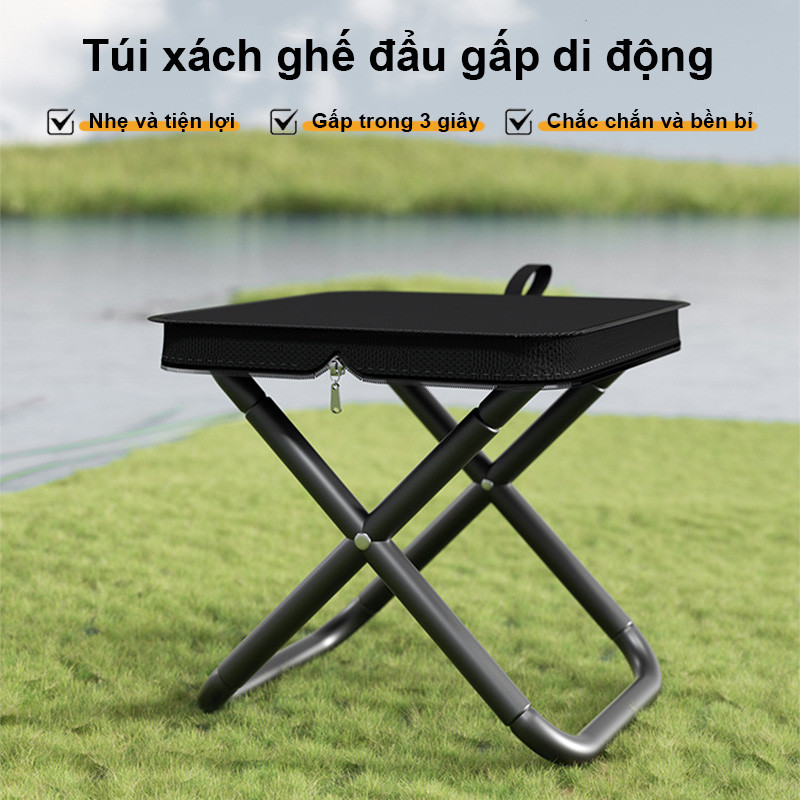 Ghế Gấp Ngoài Trời – Ghế Cắm Trại Dã Ngoại, Ghế Câu Cá, Ghế Du Lịch Gọn Nhẹ Cho Người Lớn Và Trẻ Em