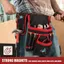 Dây đai dụng cụ từ tính CATMALLER88, 26 túi Túi đựng dụng cụ hạng nặng, Túi đựng nam châm có thể điều chỉnh bằng vải công nghiệp chuyên nghiệp Cơ khí