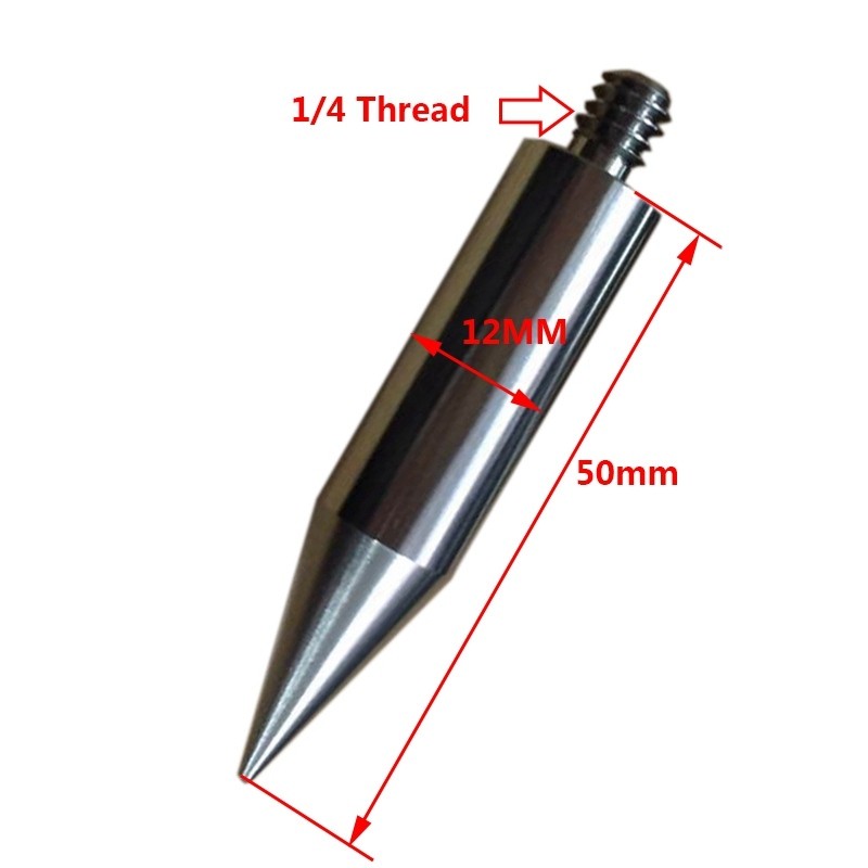 Thay thế bằng thép không gỉ Sharp Point cho Mini cho lăng kính Cực M9 Đường kính 8mm
