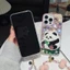 Thích hợp cho Ốp điện thoại Apple 17promax Máy hâm nóng tay Panda Kim cương giả iPhone16 Full Diamond