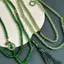 TMOY Đá Tự Nhiên Cầu Nguyện Nelace Nữ Thiền Pha Lê Xanh Nelace Dài sel Chokers Quà Tặng TMOY