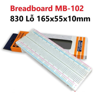 [COD] Breadboard MB-102 830 Lỗ - Test Linh Kiện, Lắp Ráp Mạch, Học Tập