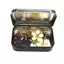 Cod Survival kit nhỏ rỗng kim loại bạc đen lật lưu trữ Box trường hợp đối với Key kẹo