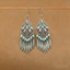 Phong Cách Dân Tộc Bohemian Hàng Ngày Phù Hợp Cao Cấp Retro Miao Bạc Bông Tai Tua Rua Bông Tai Dài Bông Tai Nữ