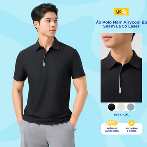 Áo Polo Nam Yody Airycool Ép Seam Lá Cổ Laser chạm là mát, mềm mại năng động co giãn MAPO25S026