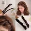 Floed Bangs Kẹp Tóc Mũ Giả Vuốt Tóc Barrettes Vintage Kẹp Tóc Hairgrip Bện Thời Trang Kẹp Tóc Phụ Kiện Tóc Mũ [Mina]