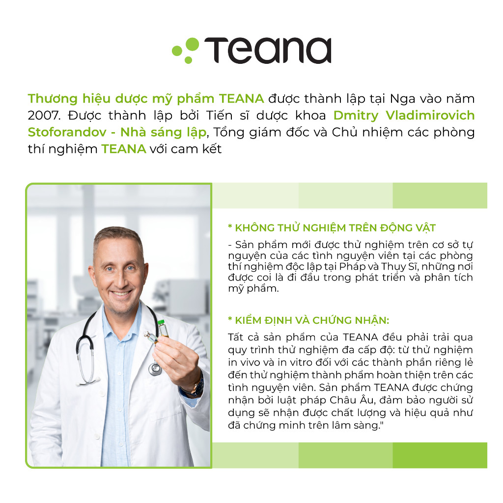 Serum Teana Super Peptides In-home Circular Facelift làm thon gọn mặt, trẻ hoá da 10ml/20ml