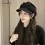 AqToCna Hình Bát Giác Mũ Nồi Len Newsboy Mũ Nữ Đám Mây Đường Phố Vành Mũ Nồi Ngoài Trời Mũ AqToCna