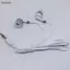 Luckyew Tai Nghe Có Dây 3.5 Mm Tai Nghe Thể Thao Có Bass Stereo Tai Nghe Tai Nghe Tai Nghe Cho Điện Thoại Không Mic TQ