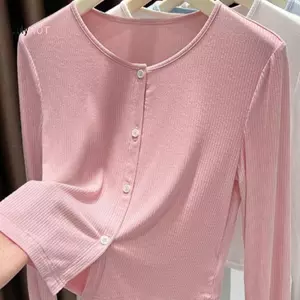 Áo len dệt kim màu xám JULYHOT dành cho nữ Áo khoác ngoài mùa hè Áo khoác tròn dáng rộng dành cho gia đình tập hợp Massivedeals