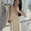 JULYHOT Mùa Hè Vintage Rỗng Ra Dệt Kim Tank Top Nữ Màu Trơn Không Tay Crop Top Massivedeals