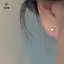 1 Đôi Bông Tai Trái Tim Tình Yêu Dành Cho Nữ Bé Gái Dễ Thương Thanh Lịch Quà Tặng Sinh Nhật Trang Sức Thời Trang Đơn Giản Bông Tai Tinh Tế Tinh Tế [Mina]