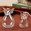 Bình thiên thần trong suốt DONOVANQQ, Hộp đựng thủy canh thủy canh thủy tinh Borosilicate DIY, Hình thiên thần thổi tay đẹp Cây bắt mắt Bình treo tường Phòng khách