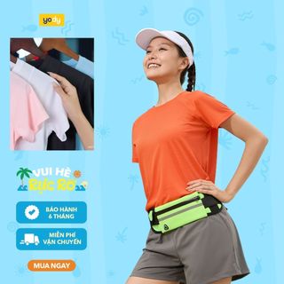 Áo thun thể thao nữ YODY  siêu nhẹ, siêu co giãn, thấm hút nhanh, khô nhanh, mềm mại WATS25S235