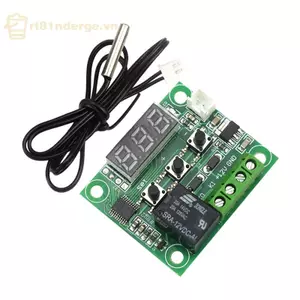 Mô-đun chuyển đổi bộ điều khiển nhiệt độ GE XH W1209 Màn hình LED Màn hình điều khiển nhiệt độ kỹ thuật số Bảng điều khiển Mô-đun đầu dò NTC chống nước VN