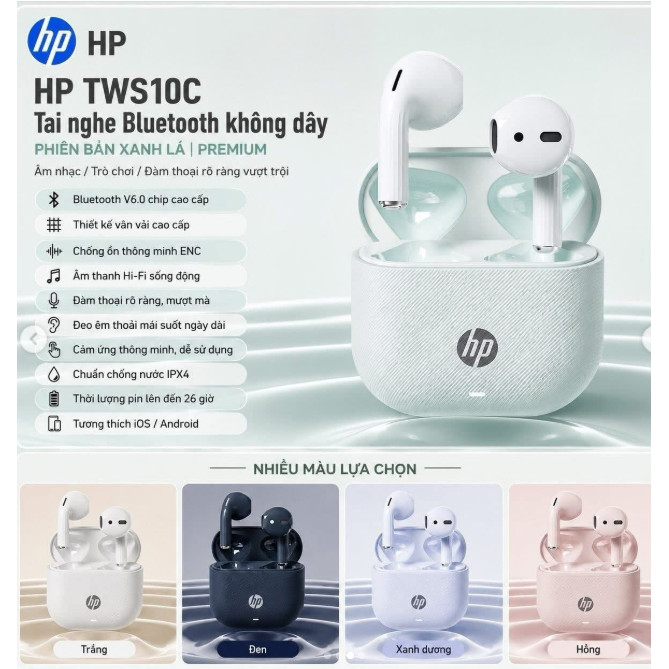 TAI NGHE CHIP V6.0 BLUETOOTH HP 8WJ16PA