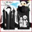 HUNTERxHUNTER Hisoka Killua Zoldyck áo khoác dây kéo Áo khoác cardigan áo len Unisex dài tay Top Cosplay