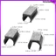 6 Chiếc Ghế Ngoài Trời Chân Đồ Nội Thất Miếng Lót Chân Mũ Chân Bảo Vệ Sàn 4.00X2.00X1.90CM