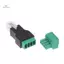 1 / 2 Cái 6P4C Nam Sang 4 Pin Vít Đầu Nối RJ11 Ethernet Cho Đầu Thu Điện Thoại Mở Rộng Cáp Adapter mới