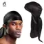 Unisex Mượt Đuôi Dài Durag Nhẹ Cướp Biển Turban Mũ Trùm Đầu Cho Ngủ Đêm Bảo Vệ Tóc Mới