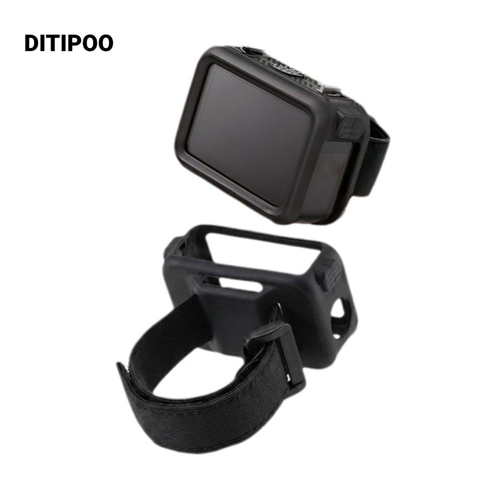 Dây đeo cổ tay mở rộng máy ảnh DITIPOO, Dây đeo truyền hình ảnh chống mất bằng silicon, Dây đeo tay máy ảnh Nylon có thể điều chỉnh mềm cho phụ kiện máy hành động DJI Osmo Nano
