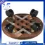 25cm Gỗ Chậu Hoa Có Thể Tháo Rời Khay Đựng Thực Vật Đế Đứng Có Bánh Xe Trồng Hoa Nồi Mover Xe Đẩy Đĩa