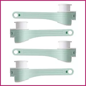 Kẹp Bảo Quản Thực Phẩm Có Thể Tái Sử Dụng Túi Niêm Phong Thanh Có Đổ Vòi 4X Đồ Ăn Nhẹ Túi Kẹp Tiện Ích Mát Gói Thực Phẩm shopidaevn