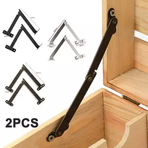 2 Chiếc Nắp Hỗ Trợ Bản Lề Ở Lại Đồng Cổ Sắt Trang Trí Bản Lề Hộp Nội Thất