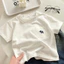 Trẻ Em Cotton Nguyên Chất Áo Thun Cotton Nguyên Chất Bé Trai Quần Áo Mùa Hè Bé Trẻ Em Quần Áo Bé Gái Rời Thường Ngày Top Nửa Tay RXUM