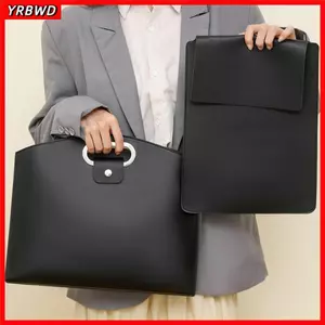 Túi đựng Laptop YRBWD, Túi đựng máy tính dung tích lớn đa năng, Phong cách hiện đại với lớp lót bên trong Túi xách thông thường Cặp đôi ngoài trời
