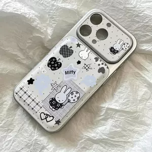 Tranh đen trắng Trường hợp iPhone 1716p phù hợp 15 Bao trọn gói 14 Mẫu mới 13 Nữ 12