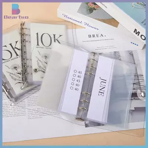 < beartwo > 2024 Phong Bì 12 Tháng Thử Thách Tiết Kiệm Tiền Cách Dễ Dàng Và Vui Nhộn Để Tiết Kiệm 2.5K / 5K / 10K Bộ Thử Thách Phong Bì Lập Kế Hoạch Ngân Sách Mới