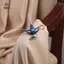 Đèn trà tráng men nghệ thuật Trâm cài Aladdin Trang sức ma thuật cho trang phục sáng tạo [Mina]