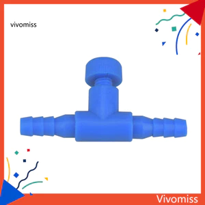 Van điều chỉnh thể tích không khí 2 chiều T Shape Bể cá Máy bơm oxy Cung cấp bể cá