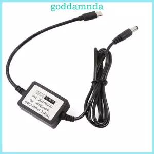 Cáp nguồn USB Type C PD20V sang DC24V cho thiết bị 24V PD12V 15V 20V sang 24V DC5 5x2 1mm Bộ chuyển đổi 115CM