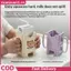Giá đỡ cốc sữa cho bé XUAN Thiết kế chống gió có thể gập lại để uống nước dễ dàng VN