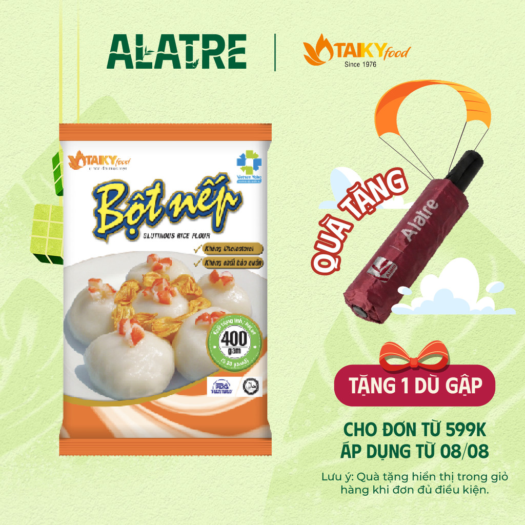 Bột nếp Tài Ký gói 400g (date mới) – Nhà phân phối Alatre