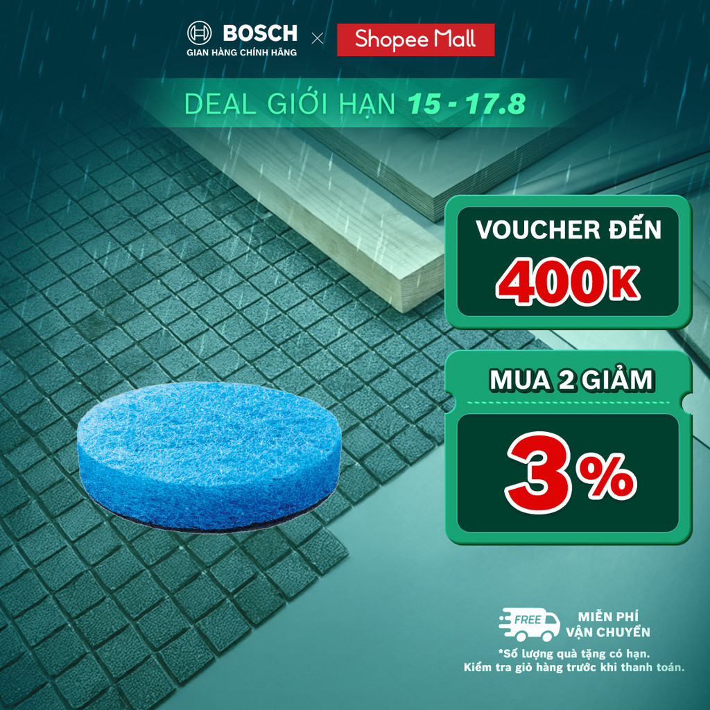 Miếng chà Bosch Microfibre chống xước