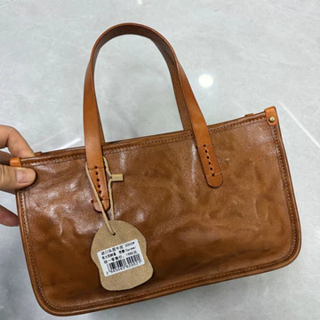 Women's Genuine Leather Handbag – for Work