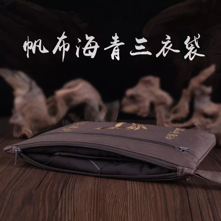 Haiqing Túi Thờ Phật Túi Túi Xách Monk Túi Haiqing Ba Túi Quần Áo Túi Đeo Vai Túi Chaoshan Túi Layman Túi Quần Áo Người Túi Monk Túi 6820