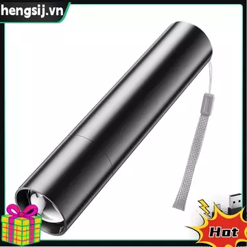 Kính Thiên Văn Zoom Đèn Pin USB Sạc Chống Nước Mạnh Mẽ Đèn Pin Chống Nước Mạnh Mẽ Đèn Pin Ngoài Trời Di Động Đèn Pin Đèn Pin Di Động Đèn Pin