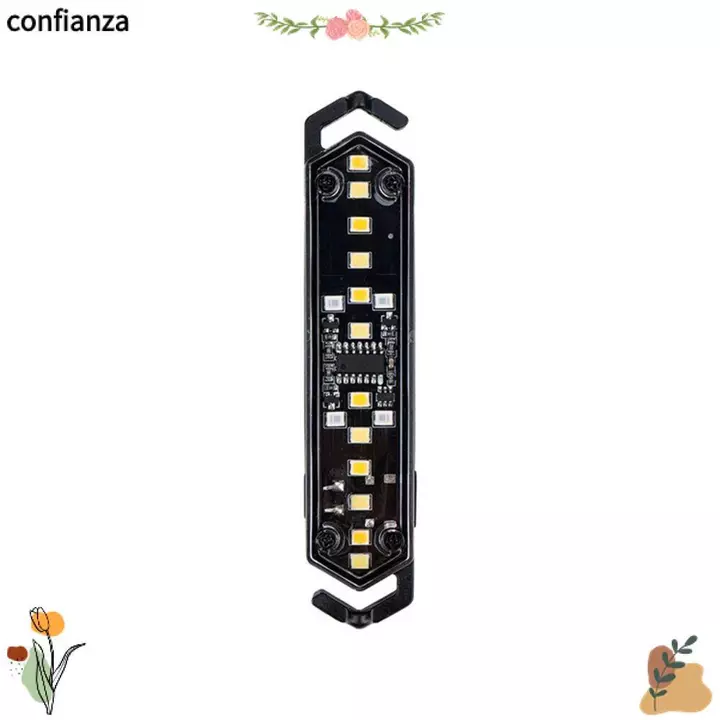CONFIANZA Lều Guy Line Light, Chức năng cảnh báo LED Cắm trại Đèn dây gió, Trang trí không khí bền bỉ Dây gió gắn lều di động Lều đèn khí quyển Lều cắm trại