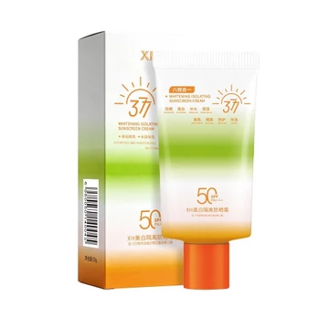 Kem làm trắng XH Kem chống nắng Ánh sáng Hydrating Làm mới không nhờn Kem chống nắng mặt chống mồ hôi Kem chống nắng dưỡng ẩm Kem chống nắng 9.
