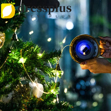 DRESSPLUS Đèn Lều, Dây Đèn LED Dây Đèn LED Ngoài Trời Băng Đo Đèn, Đèn Đo Tay Quay Điện Hệ Thống Bảo Quản Đèn LED Tán Dải Đèn Chiếu Sáng Lều