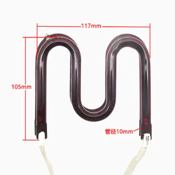 1.000W Nhỏ Mặt Trời Nóng Ống Sưởi Điện Đa Năng Quạt Sưởi M Loại Đỏ Ống Sưởi Ống Sưởi Điện Phụ Kiện F4BC