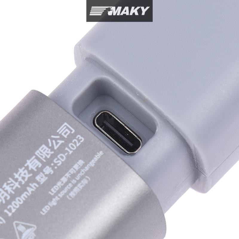 Newwellknownepic LED Đèn Pin XP Đèn Pin Siêu Sáng Có Móc Cắm Trại Đèn LED Sạc Di Động Cắm Trại Đèn Lồng VN