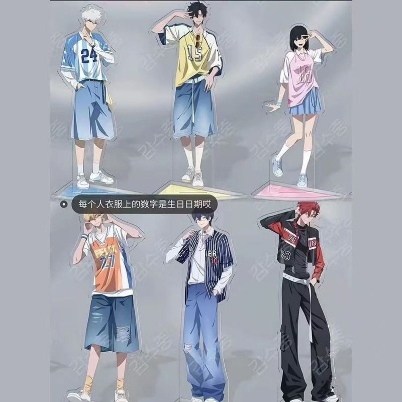Link Click Mini Acrylic Standee Set 8cm Lu Guang, Cheng Xiaoshi, Qiao Ling, Vein | 6 Nhân Vật Trưng Bày Anime