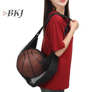 [KJ] 1 Túi Đơn Có Dây Kéo Túi Lưới Bảo Quản Thiết Bị Thể Thao Dây Rút Sling Lưới Bảo Quản Mang Bóng Rổ [Mới]